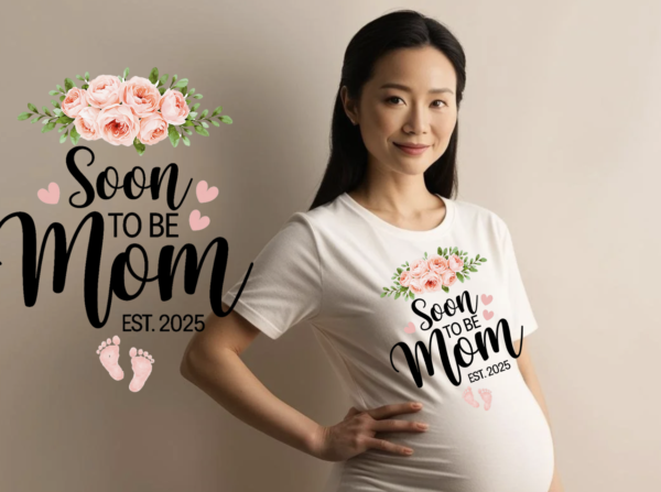 MOTHER, MOM, MOMMY, MAMA  Design on the item of your choice!  Lasting gift for any mother.  64-225 Soon To Be Mom
